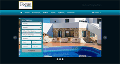 Desktop Screenshot of focusproperties.gr